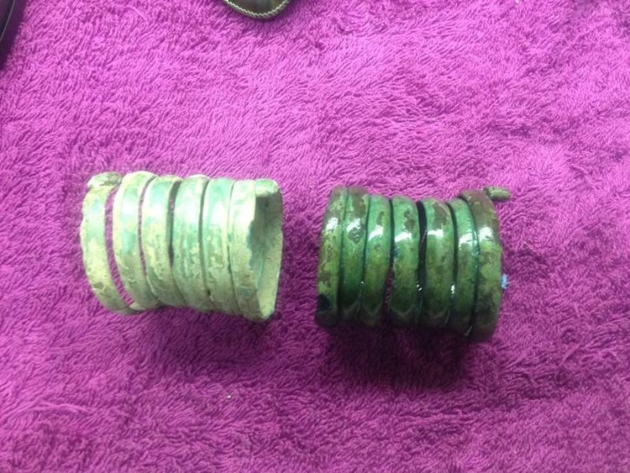 Bronzezeitlicher Spiralarmreif #1 Bronzezeitlicher Spiralarmreif #1