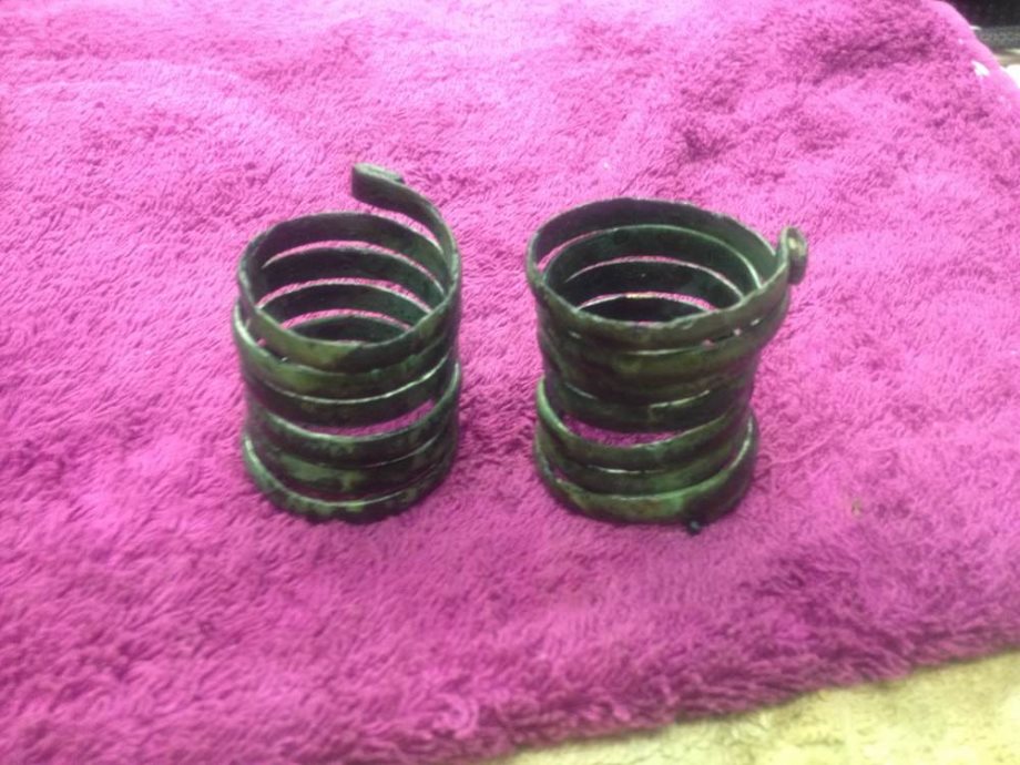 Bronzezeitlicher Spiralarmreif #6 Bronzezeitlicher Spiralarmreif #6