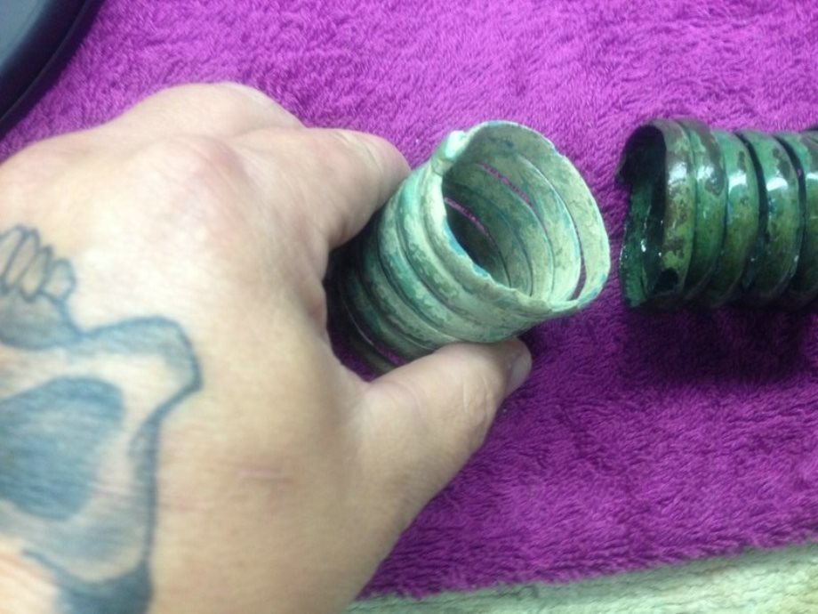 Bronzezeitlicher Spiralarmreif #2 Bronzezeitlicher Spiralarmreif #2